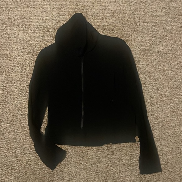 Monreal London black track jacket size large EUC - Picture 3 of 3